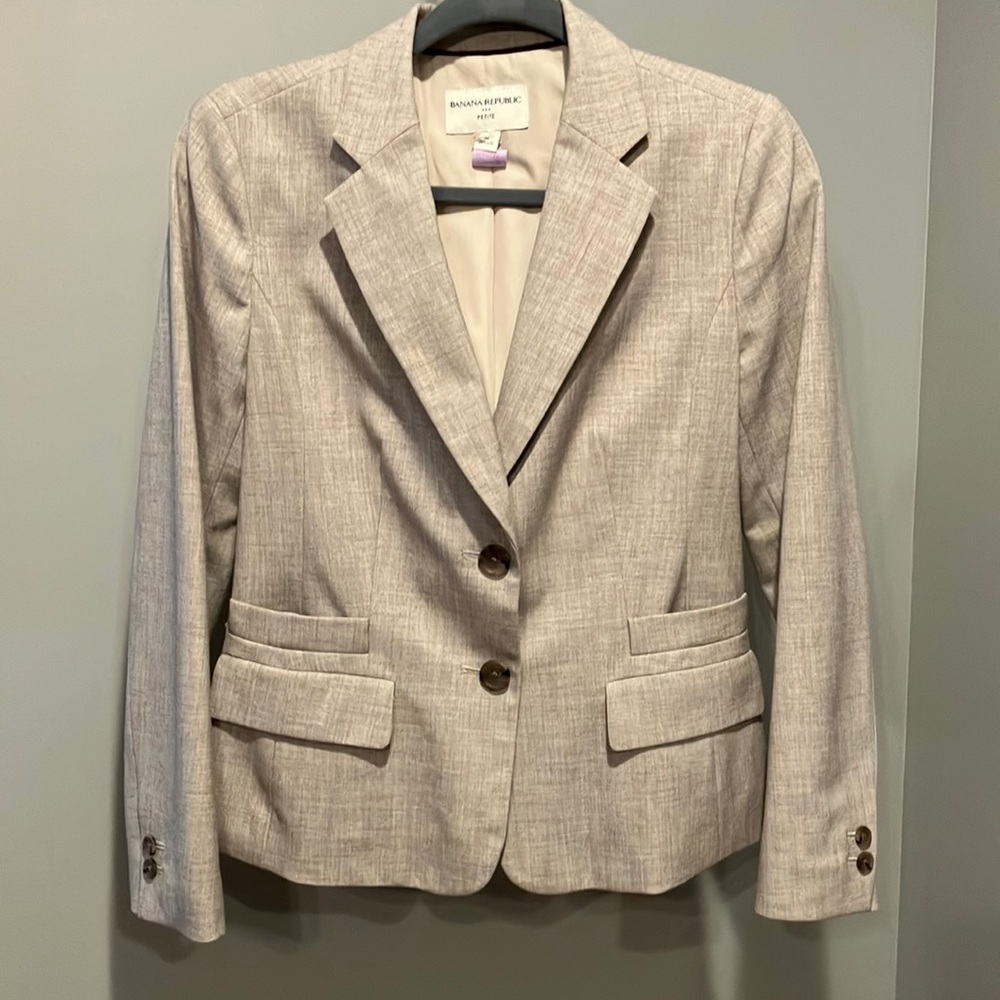Banana Republic Petite Suit Jacket